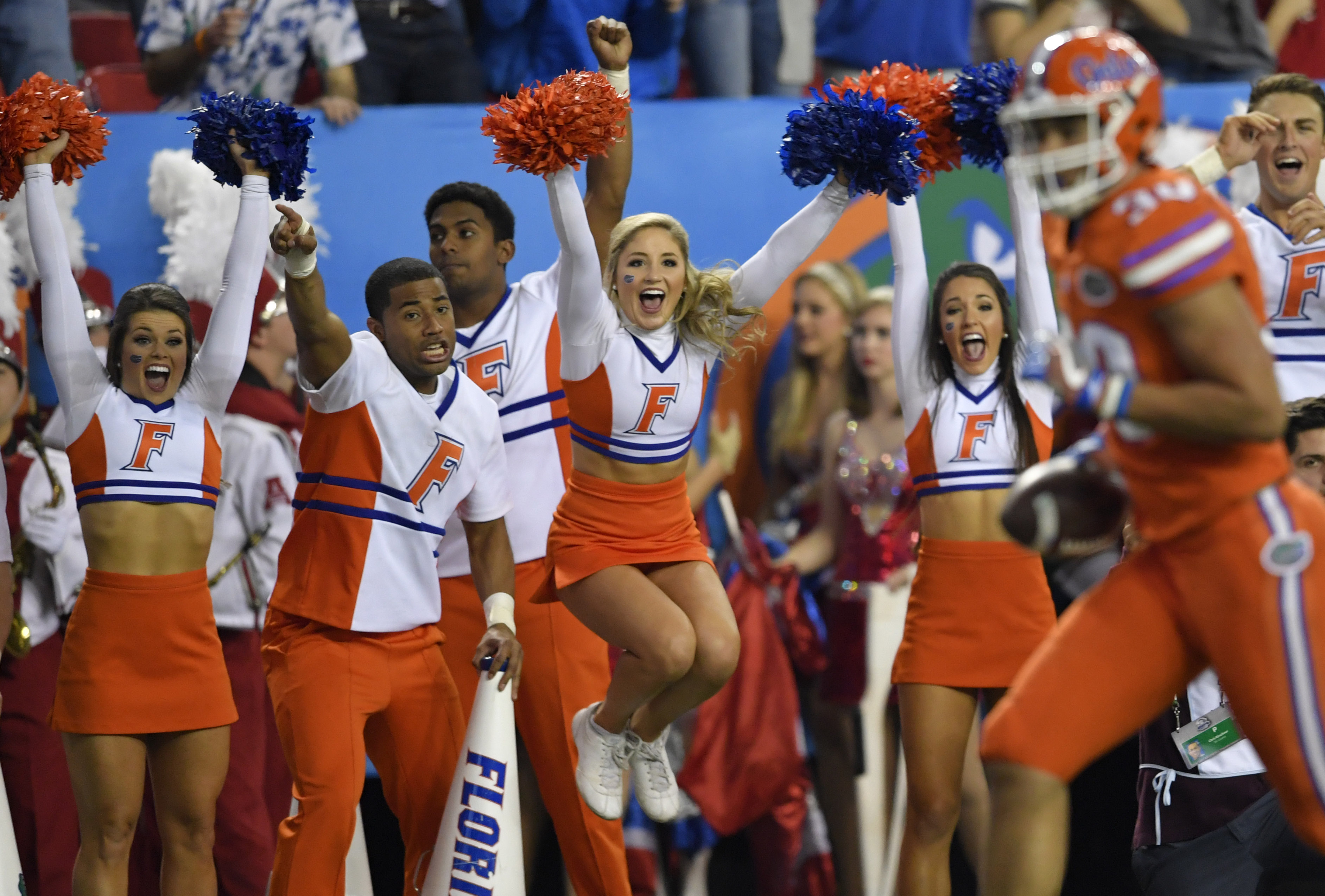 Cheerleaders of the SEC through the years