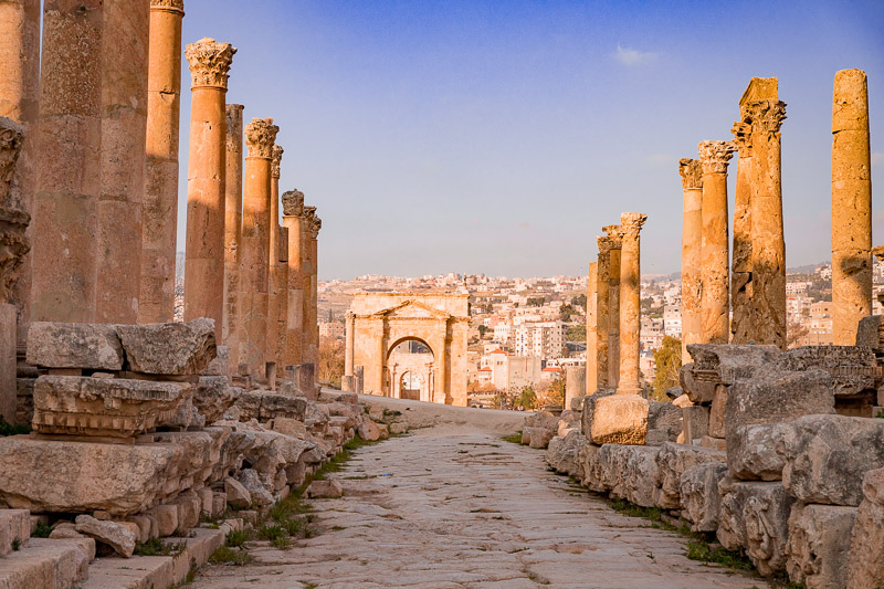 The Colonnaded Street