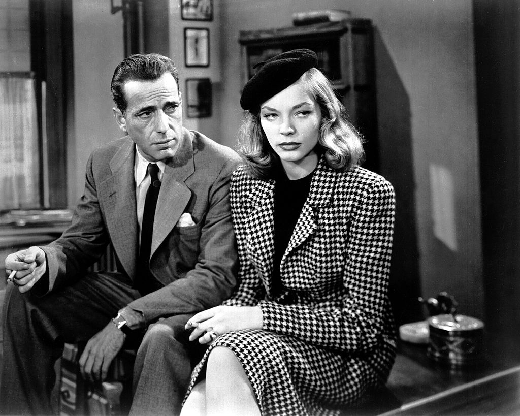 <p>Bogart and Lauren Bacall worked together for the first time in 1944. The pair starred in the film <i>To Have and Have Not</i>, and sparks flew. Just one year later, the couple tied the knot at Malabar Farm in Lucas, Ohio. The home was owned by Bogart's close friend, Pulitzer Prize-winning author Louis Bromfield.</p> <p>The couple continued to work together after they got married. They starred in <i>The Big Sleep </i>(pictured above) as well as <i>Dark Passage</i> and <i>Key Largo</i>. Their son Stephen was born on January 6, 1949, while Bogart was filming <i>Tokyo Joe.</i></p>