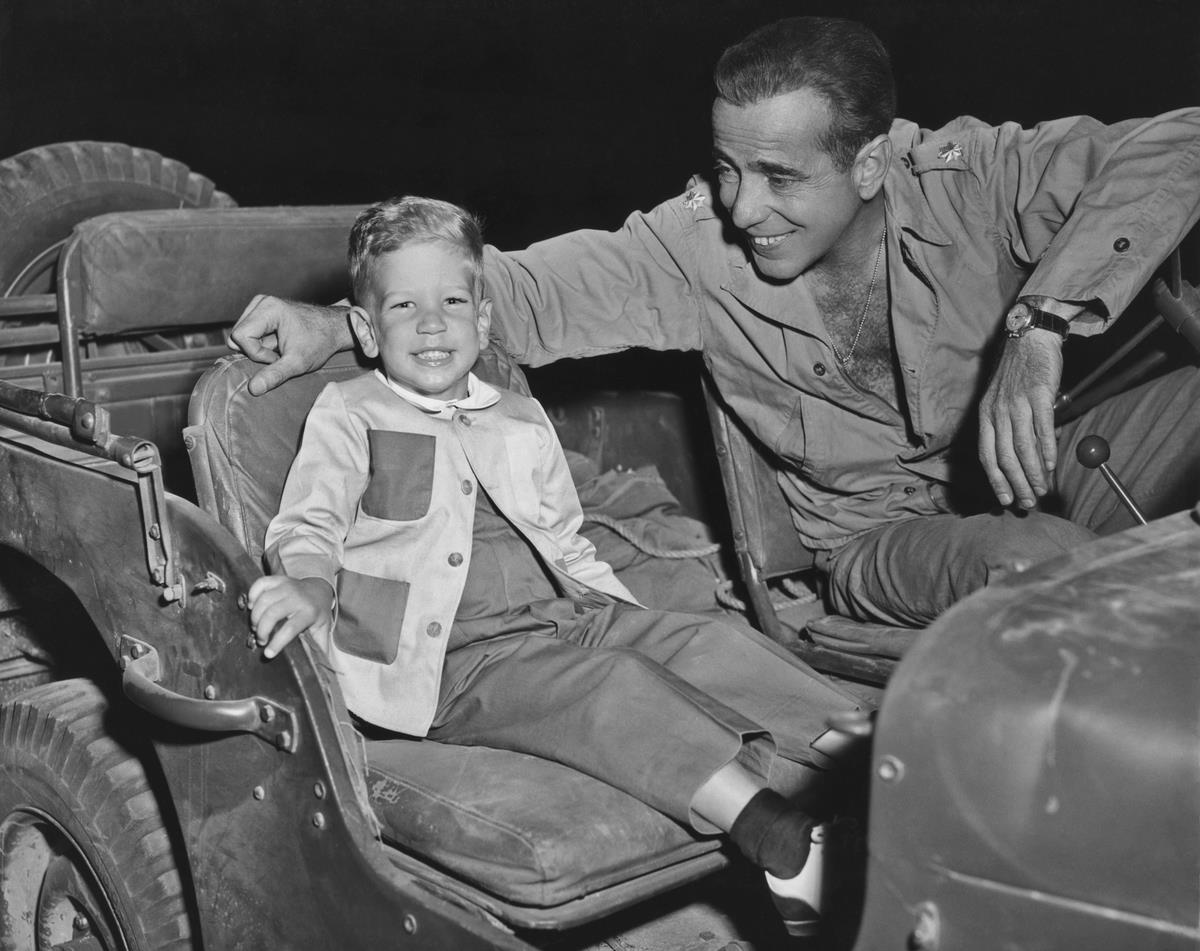 <p>Although Stephen didn't spend a lot of time with his father Humphrey Bogart, he still realizes that he's "like him in certain ways," according to <i>Stay Thirsty</i>. "He was a needler and a kidder. I can be like that," Stephen explained. "I think he was pretty cynical; I'm pretty cynical."</p> <p>But the most important trait inherited from his father, according to Stephen, was his belief in "treating people correctly." His mother, Lauren Bacall, also taught him that mindset.</p>
