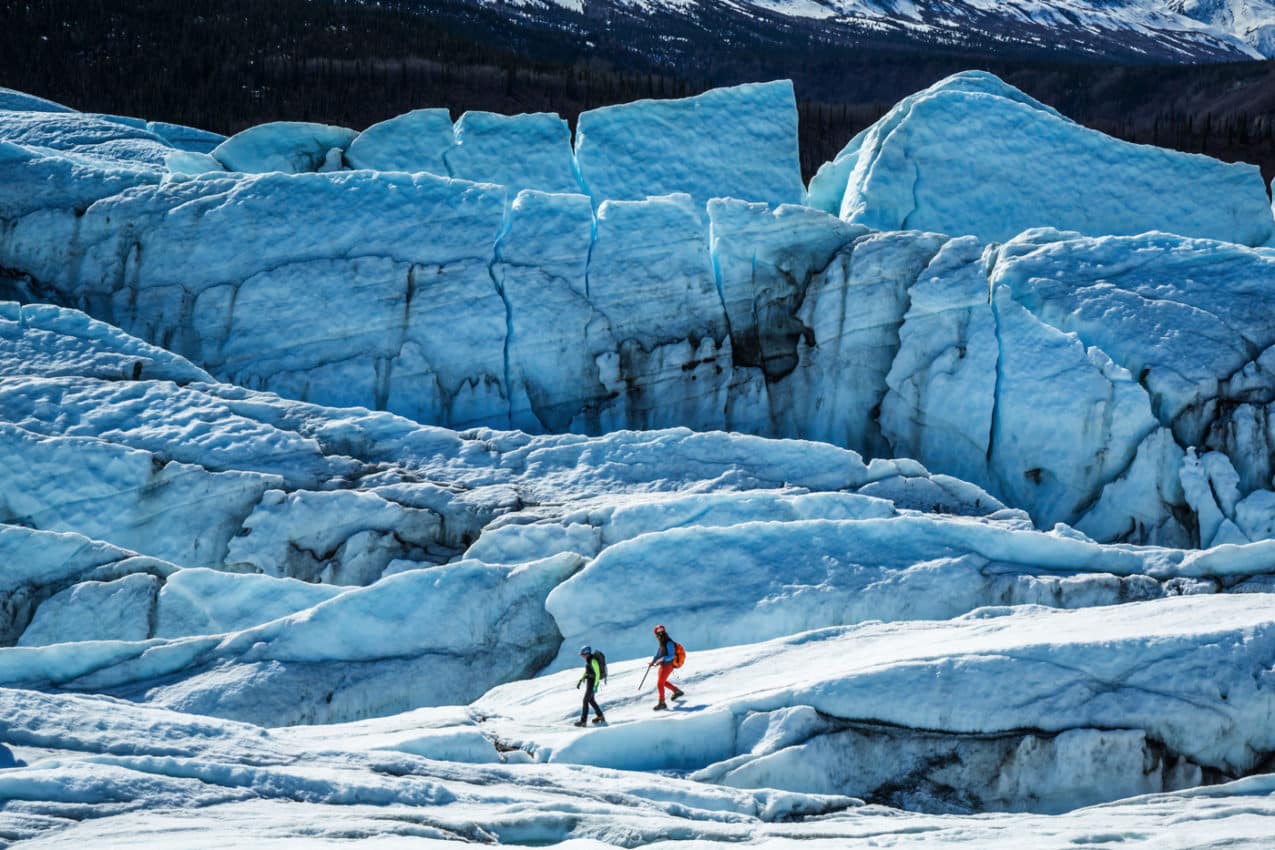 Ледник Матануска Аляска. Серак лед. Ледник в доме. Картинка ледника Матануска.