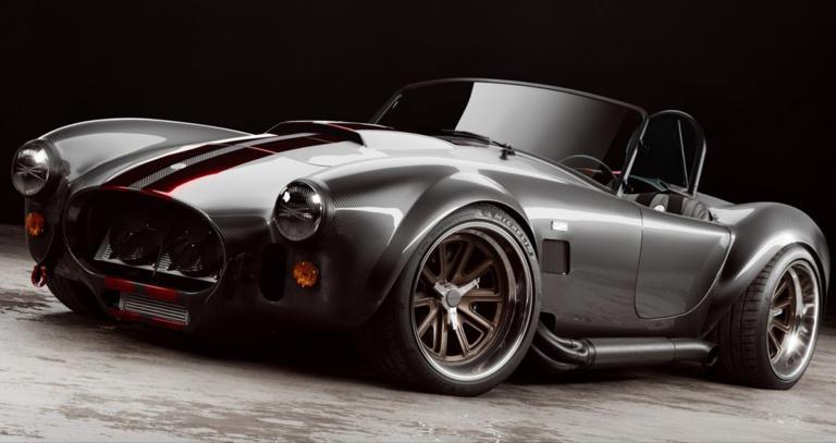 7.3-Liter Godzilla Engine Breathes New Life Into Shelby Cobra MkIII Replica