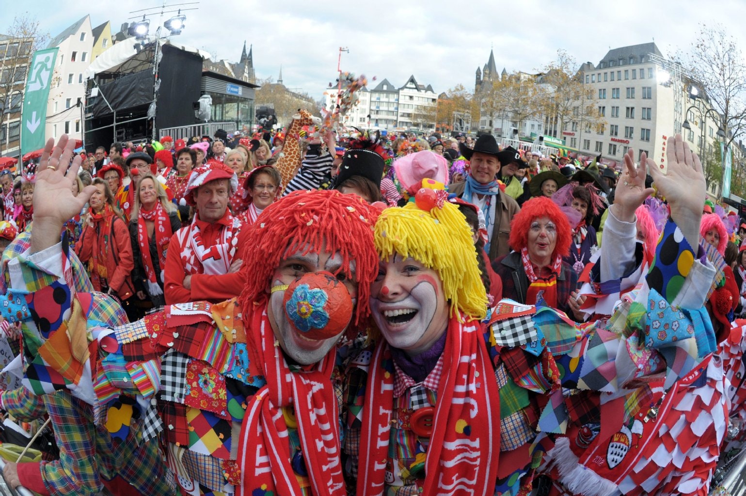 масленичный карнавал в германии
