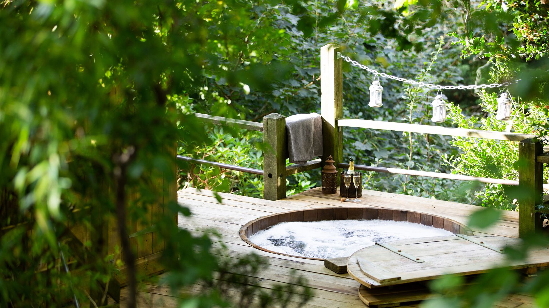 <p>                     Our hot tub ideas are just what you need if you're wondering how to create the perfect garden retreat.                   </p>                                      <p>                     After all, we could all do with a little more 'me time'. Imagine if you could just step outside, jump into your own private tub and drift away into a bubbling bath of serenity after a long day. It's no surprise that everyone wants a hot tub.                   </p>                                      <p>                     ‘Hot tubs give people the chance to unwind in indulgent surroundings; the chance to escape the everyday and feel a sense of freedom whilst leaving the screens behind,' says the team at the seaside holiday accommodation company, Luxury Coastal. What's more, there are so many styles to go for, from sleek and contemporary with all the mod-cons to rustic, back-to-basics models. 'The emergence of wood-fired hot tubs has seen beautifully crafted pieces dotted throughout the wilderness, helping people to reconnect to the great outdoors,' the team adds.                   </p>                                      <p>                     <em>BY HOLLY CROSSLEY</em>                   </p>