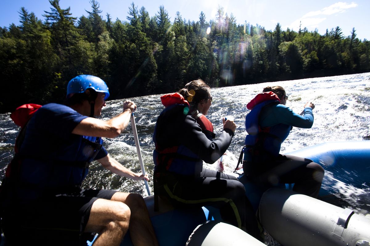 <p>Maine's Kennebec River is home to class III and IV rapids, which make for a perfectly thrilling and often challenging rafting journey. The 12-mile long course has a few drops that can be quite startling if you're not ready for them, so beginners might want to sit this one out.</p>
