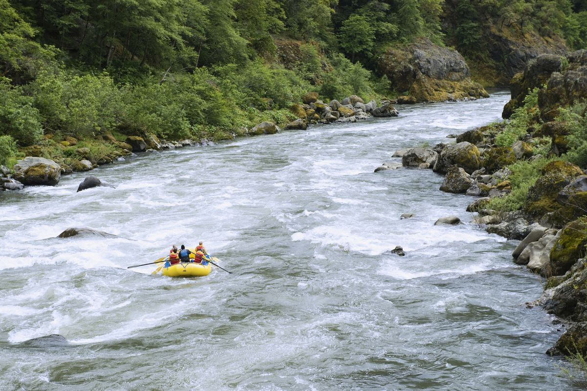 <p>Oregon's Rogue River is home to class I, II, and III rapids, making it an excellent destination for beginner whitewater rafters without compromising on the gorgeous scenery. Every inch of the course offers glimpses of nature and wildlife that can't be found anywhere else.</p>
