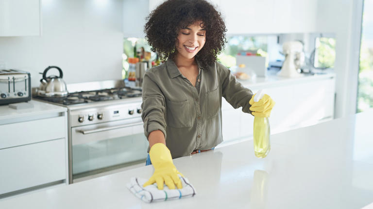 A Household Essential Will Bring Shine Back To Your Laminate Countertops