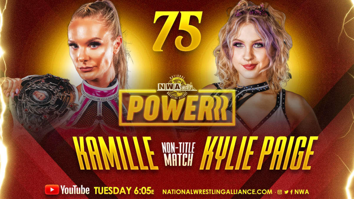 NWA Power results: Women's Champion Kamille vs. Kylie Paige non-title match