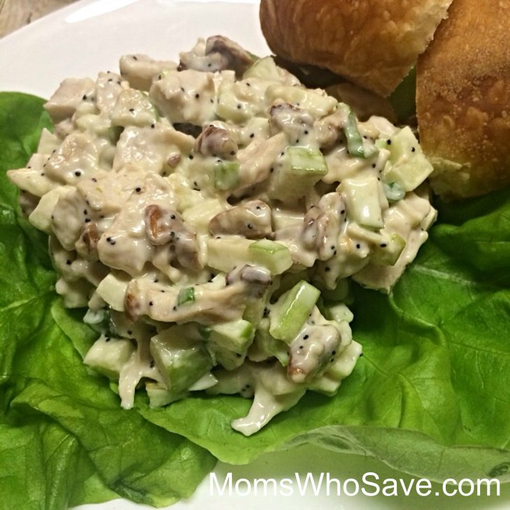 Lemon Poppy Seed Waldorf Chicken Salad Recipe