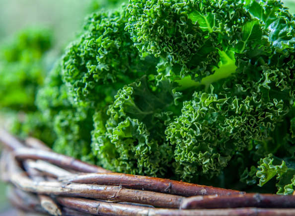 4. Kale: 4.7 grams (17% DV)