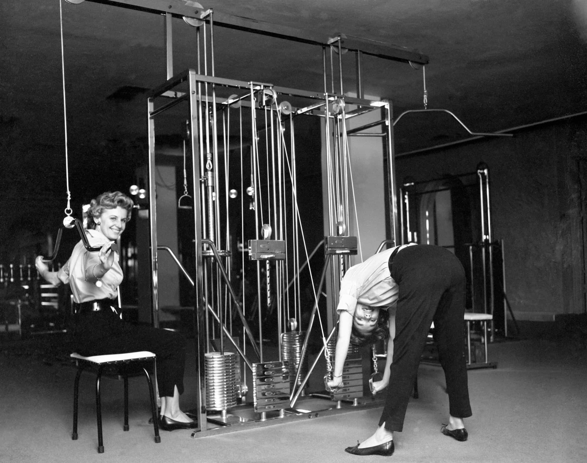 <p>In 1969, Lucille Roberts opened the first chain of women-only health clubs. The clubs offered group classes and even 'babysitting' services.</p>