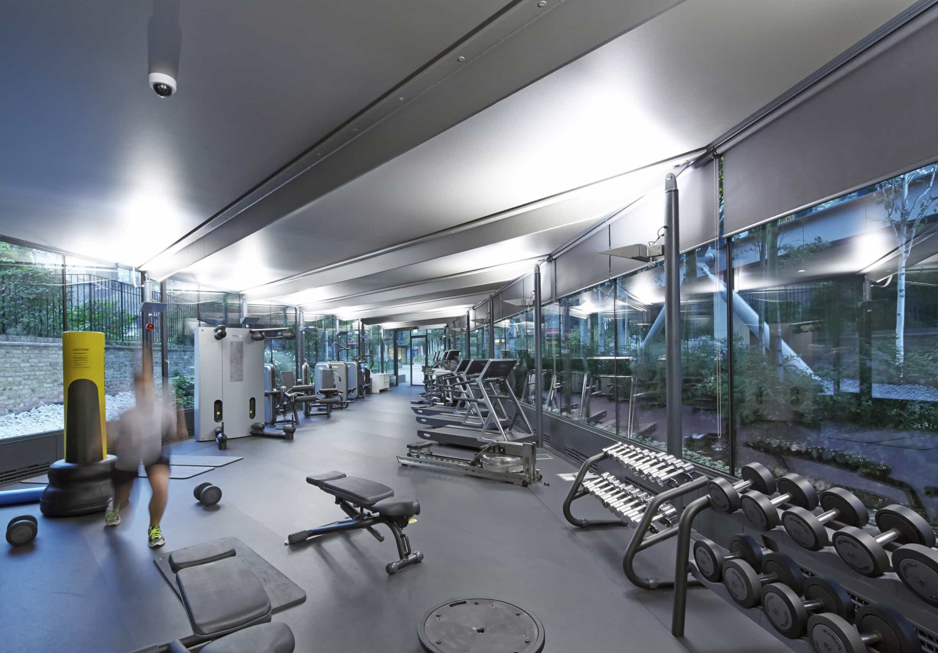 <p>While niche spaces continue to exist, many modern gyms mix a wide range of disciplines. Members can lift weights, run on a treadmill, or do martial arts, among many other things.</p> <p>Sources: (The University of New Mexico) (Les Mills) (ClubReady)</p>