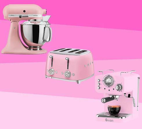 Best pink kitchen accessories to add a splash of colour to your home