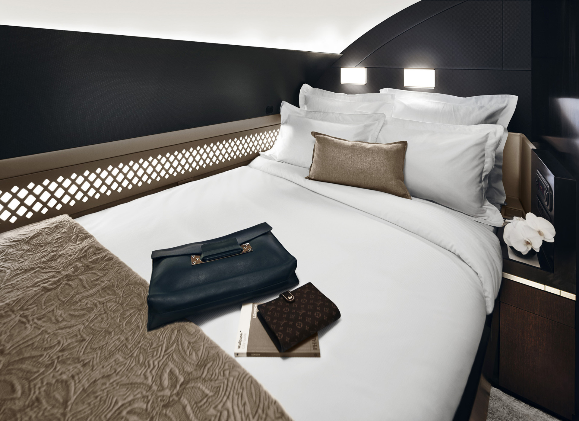 <p>Etihad’s Residence is practically an apartment in an Airbus A380. Accommodating two, you can get from New York to Abu Dhabi for US$72,000. Oh, and that's one-way fare!</p>
