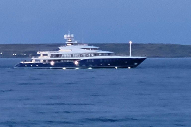 The M&Em spotted off the coast of St Ives