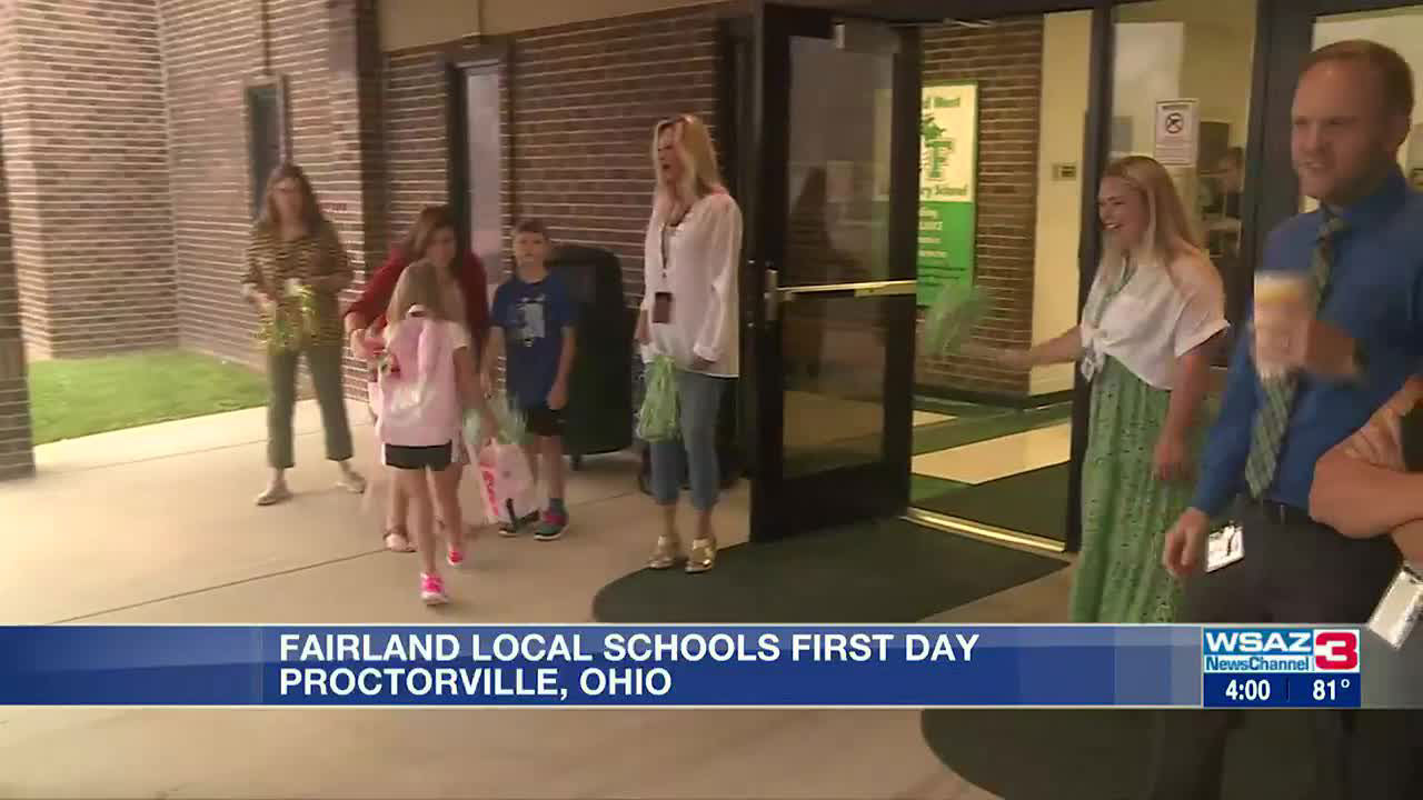 Fairland Local Schools celebrate first day