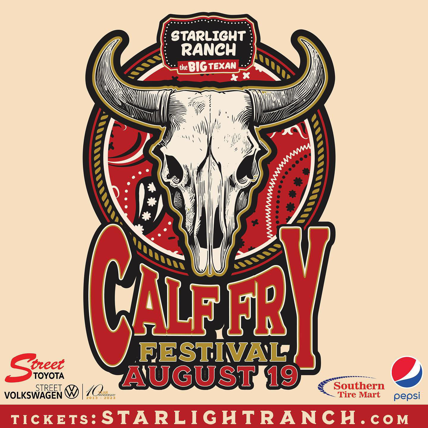 Starlight Ranch Event Center hosting Calf Fry Festival this weekend