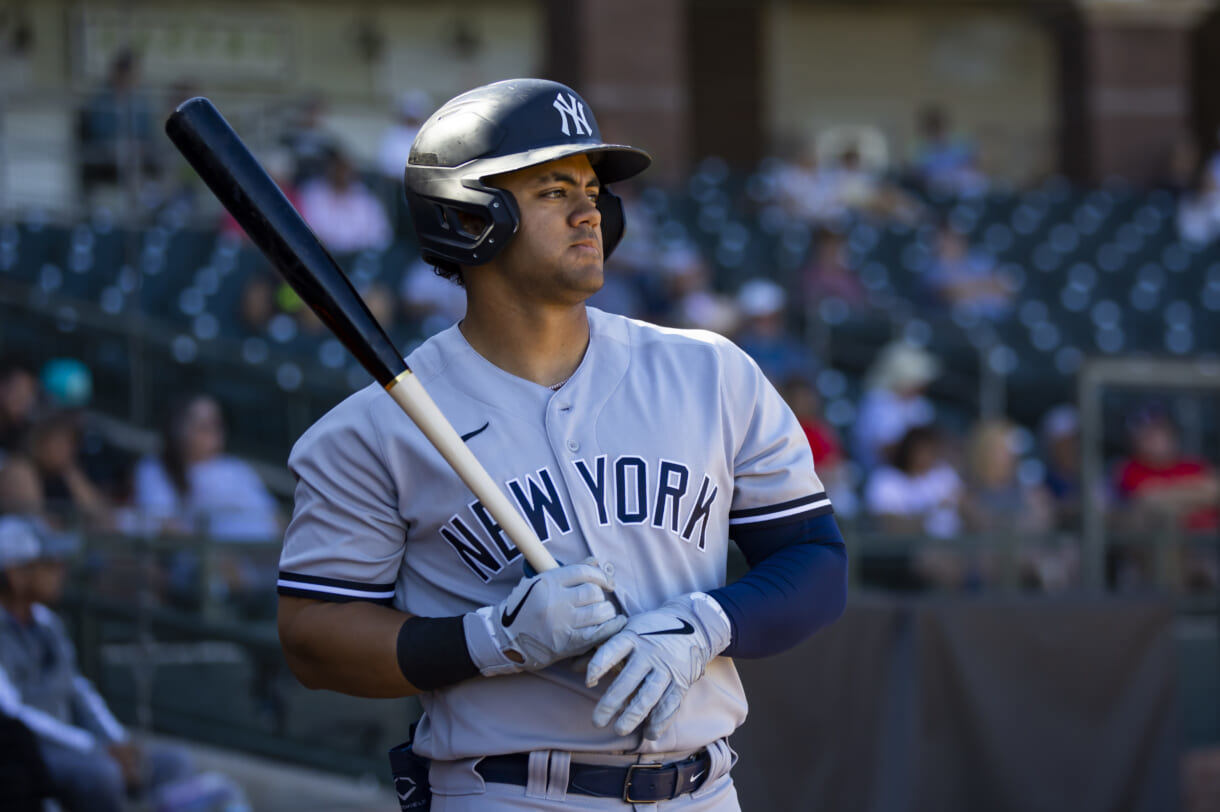 Yankees MiLB Report Top outfield prospects have big days, lefthanded