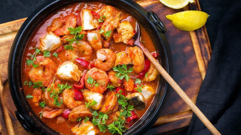 The Easiest Way To Incorporate Shrimp Into Stew Is Also The Tastiest