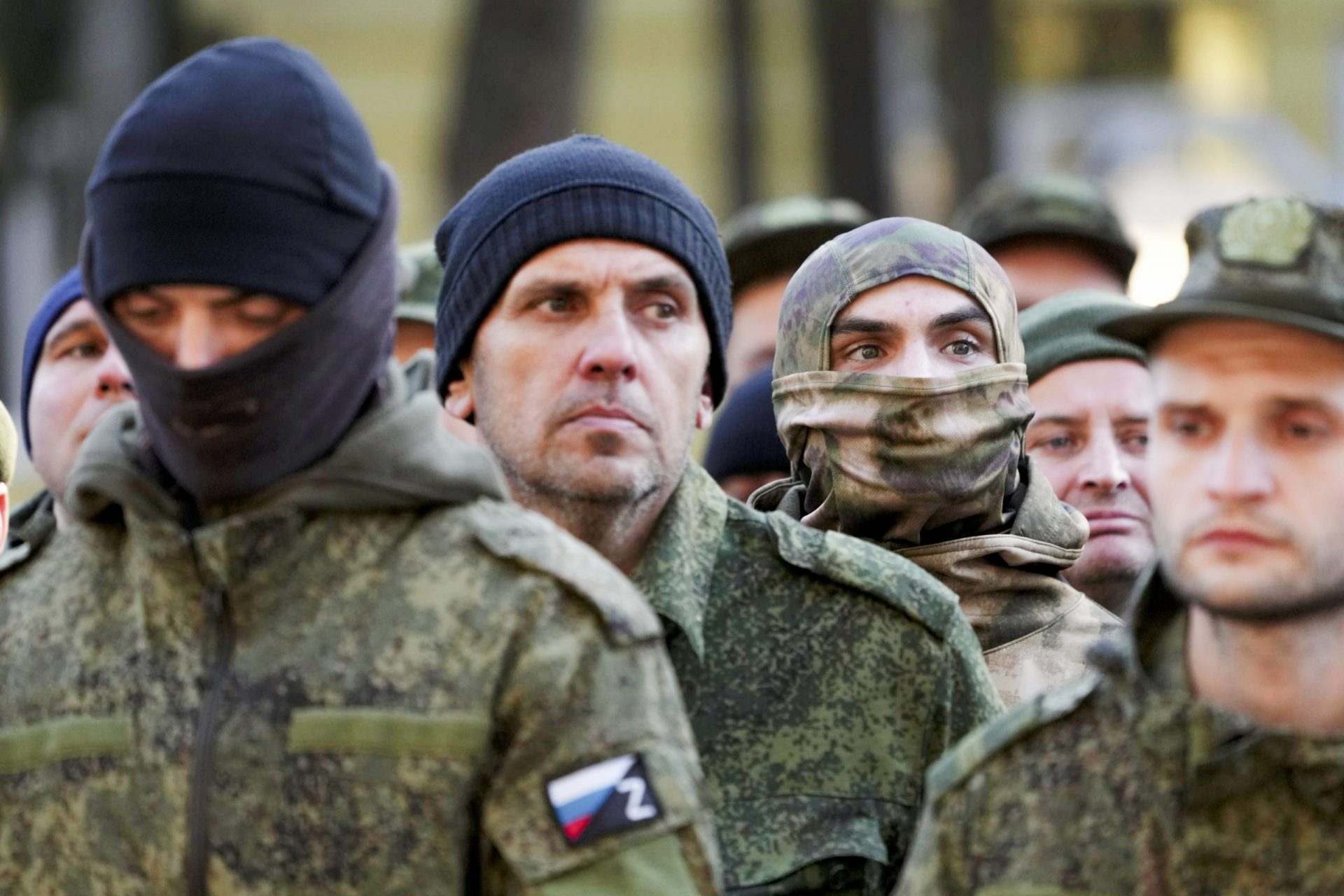 Who do Ukrainians believe is responsible for the war in their country?