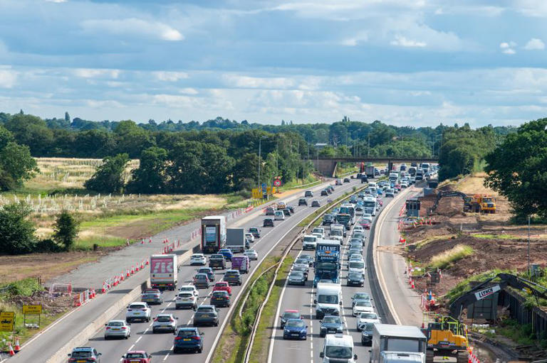 M42 month long closure alert every junction and diversion listed