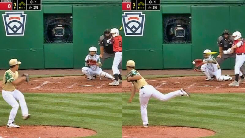What is an 80 MPH Little League pitch scaled to MLB speeds? Chinese-Taipei  player Fan Chen-Jun reaches incredible mark
