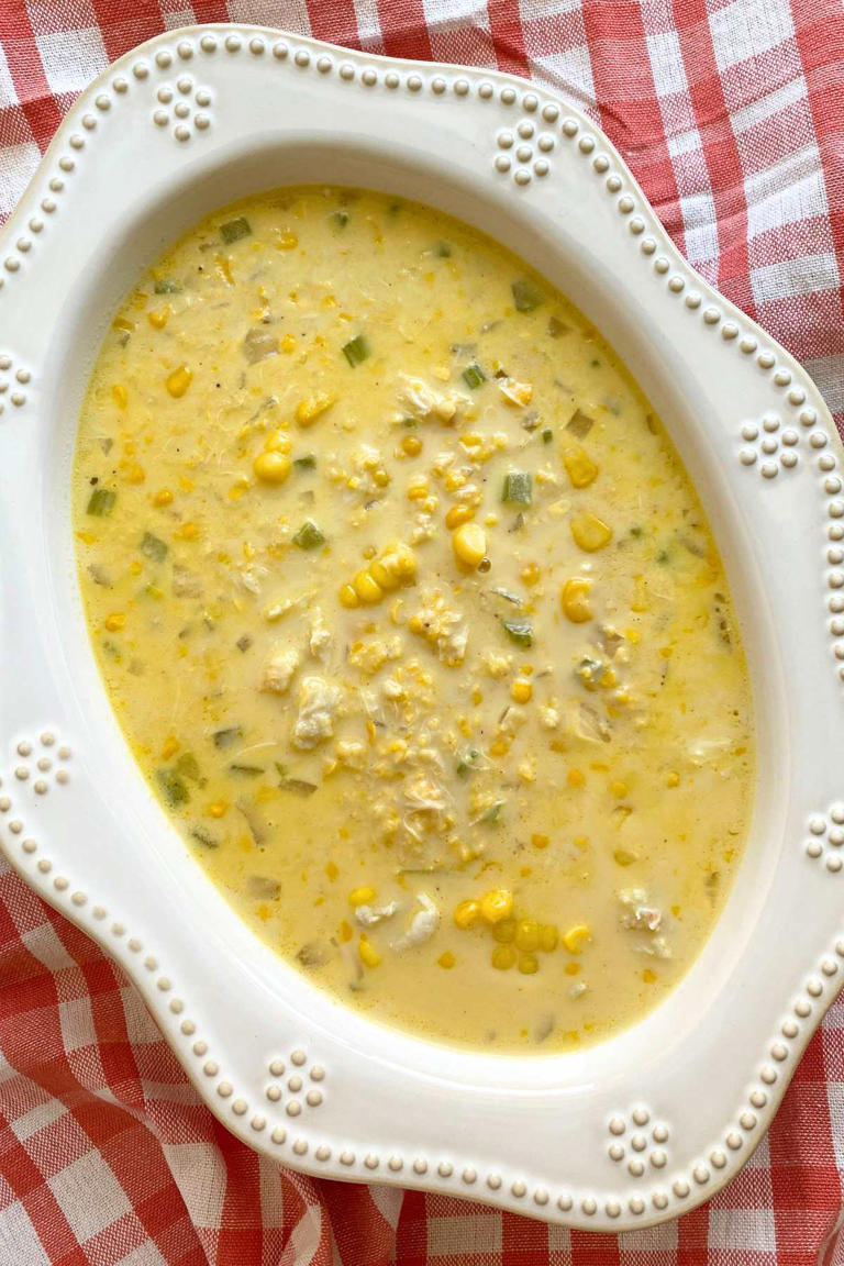 Creamy Crab Corn Soup Recipe