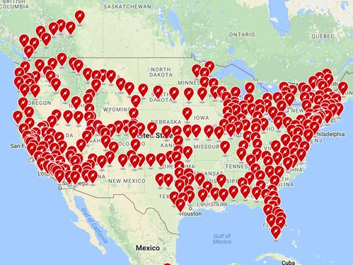 <p>Tesla has spent over a decade building out more than 20,000 <a href="https://www.businessinsider.com/tesla-supercharger-map">Superchargers</a> in North America, earning it the region's largest network of roadside fast chargers. Moreover, Superchargers are widely regarded as more reliable and easy to use than other networks' chargers. Non-Tesla EV owners <a href="https://www.wsj.com/articles/ev-charging-stations-electric-vehicles-11669737656" rel="nofollow noopener">rely on a shakier patchwork of public chargers</a>, which can be difficult to find and are <a href="https://www.businessinsider.com/electric-car-charging-reliability-broken-stations-ev-2022-5" rel="">plagued by reliability issues</a>.</p><p>"I couldn't even imagine being with another car company and relying on third-party chargers," Jonathan Baalke, a Model 3 owner in Kentucky who says he drives over 150 miles a day for work, previously told Insider. "It's hard to have range anxiety when you have access to Tesla's network, but if I was with any other brand's cars, I would definitely have some concerns."</p><p>More recently, the EV company has said it <a href="https://www.businessinsider.com/tesla-to-bring-supercharger-network-to-rival-ford-musk-says-2023-5" rel="">plans to open some of its exclusive Supercharger network</a> to non-Tesla EV companies like Ford and General Motors.</p>