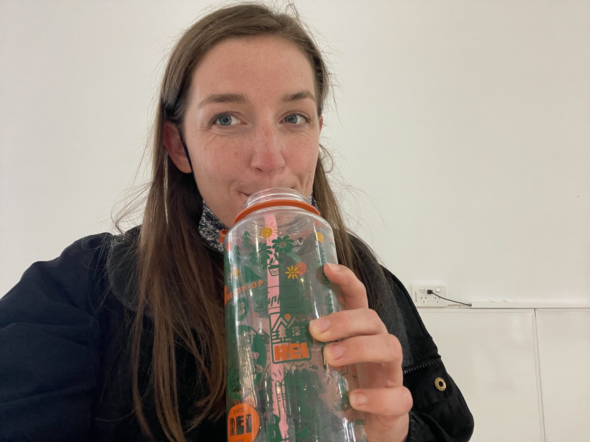 <p>Humphries never travels anywhere without her reusable water bottle. It helps her stay hydrated and save money, while <a href="https://www.insider.com/how-to-travel-more-sustainably-without-harming-destinations-2022-9">traveling more sustainably</a>.</p><p>She calculated that her 32-ounce, refillable water bottle prevented her from wasting 24 water bottles — and up to $120 — on the four long-haul flights she took this past year.</p><p><a href="https://www.insider.com/travel-reporter-must-pack-long-haul-flight-water-bottle-2023-4">Read more.</a></p>