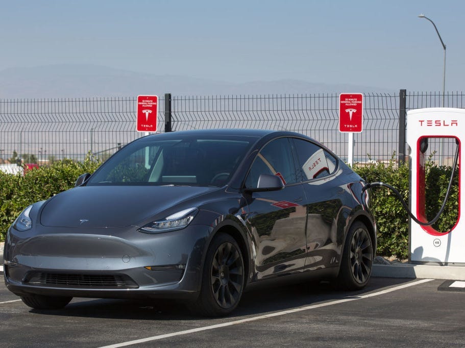 <p>Many Tesla owners said it's common to feel anxious on your first EV road trip.</p><p>"After the first outbound trip when I was being very careful and charging to a higher percentage than necessary at each stop, I learned to trust what my Tesla was telling me about the state of charge, my expected range, and that there were chargers along the way," Dennis Duncan, a Model Y owner who has taken his EV on cross-country trips, including on an annual trip from Washington state to Montana, told Insider.</p>