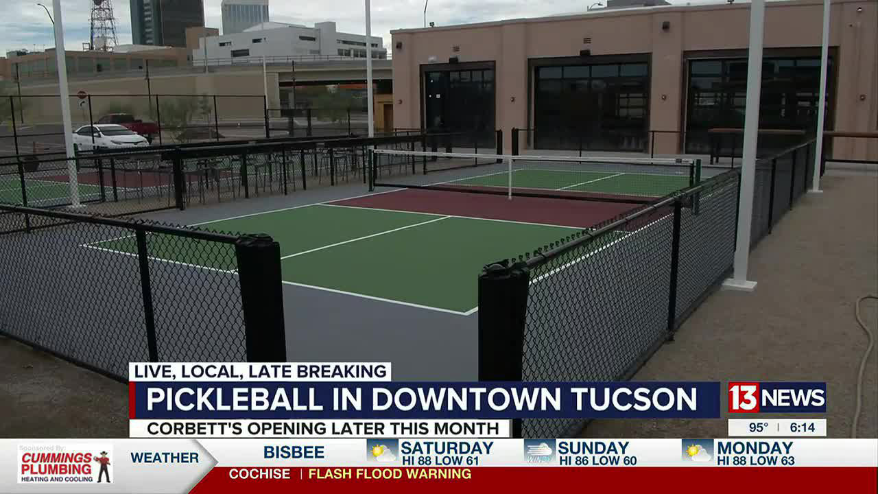 Downtown Tucson to be home to pickleball courts as trend grows