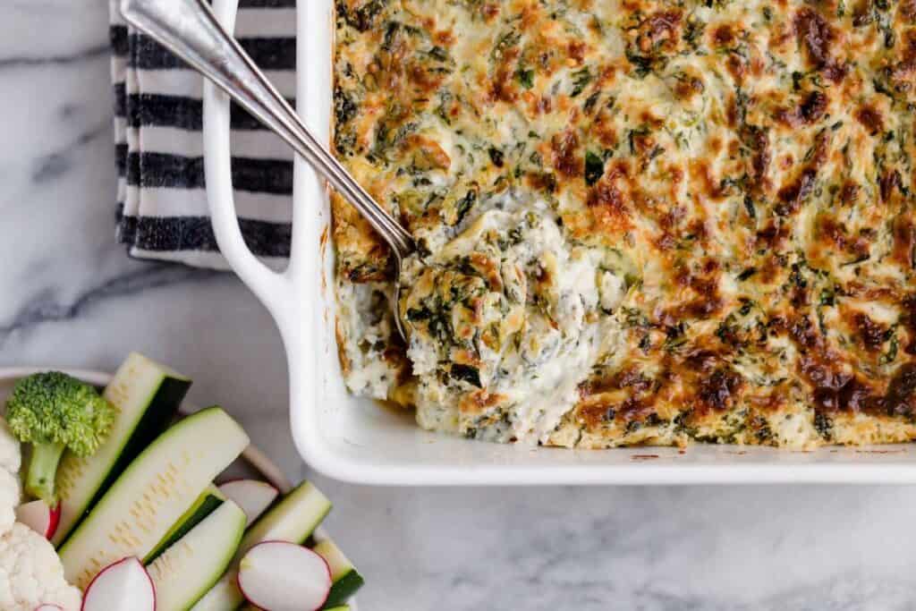 <p>This Jalapeño Spinach Artichoke Dip presents a flavorful and unforgettable appetizer option. Combining the heat of jalapeño, the freshness of spinach, and the heartiness of artichoke, it’s a straightforward choice for first-time hosts seeking an easy yet impressive dish.<br><strong>Get the <strong><strong>Recipe</strong></strong>:</strong> <a href="https://realbalanced.com/recipe/jalapeno-spinach-artichoke-dip/?utm_source=msn&utm_medium=page&utm_campaign=msn">Jalapeño Spinach Artichoke Dip</a></p>