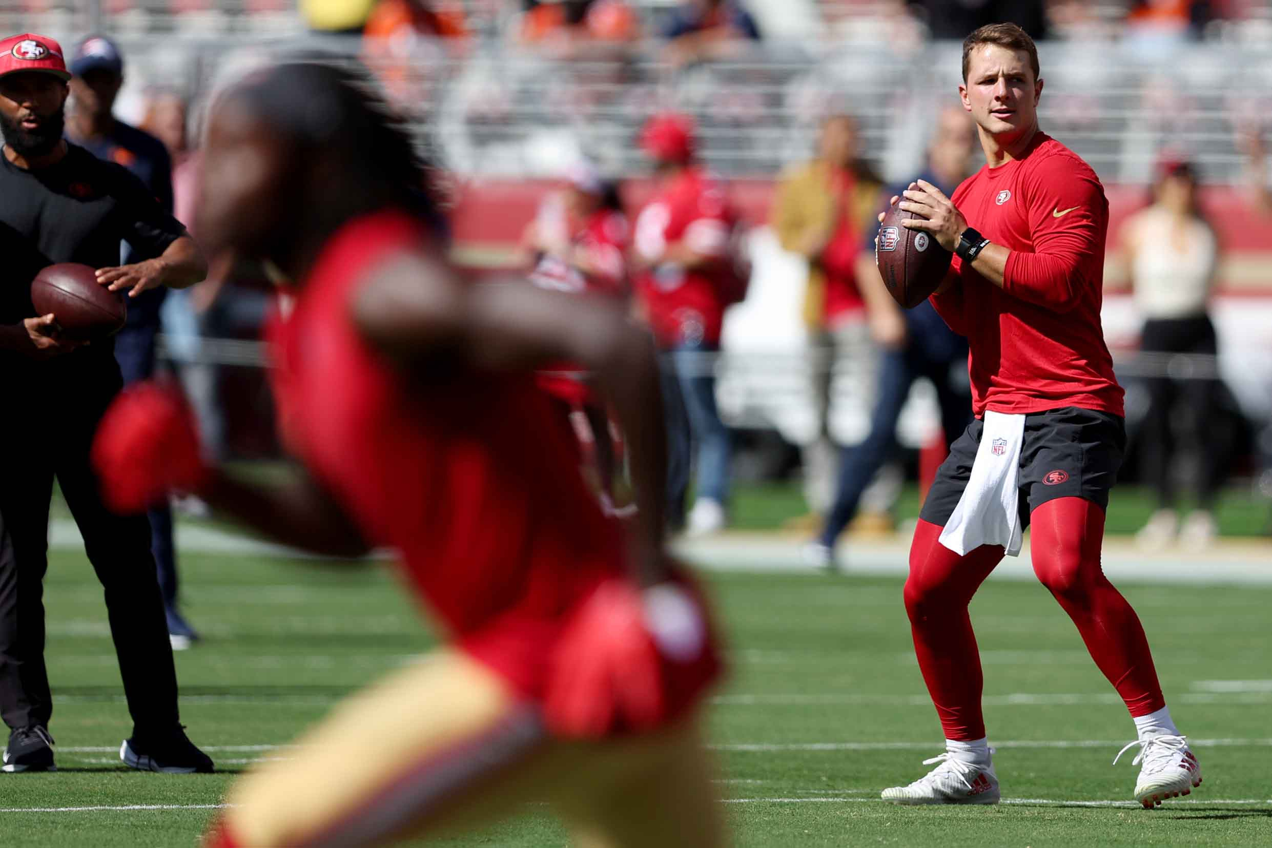 49ers-Broncos: Brock Purdy makes one-series cameo, yields to Sam