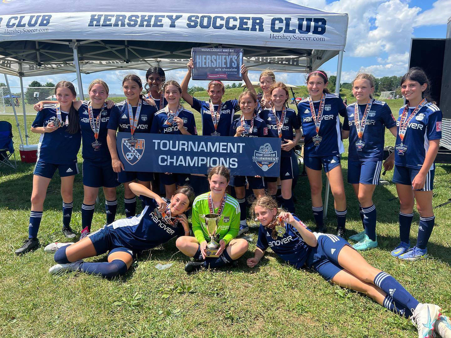 Hanover Hawks Compete in 2023 Hershey Cup Taking Home the Championship