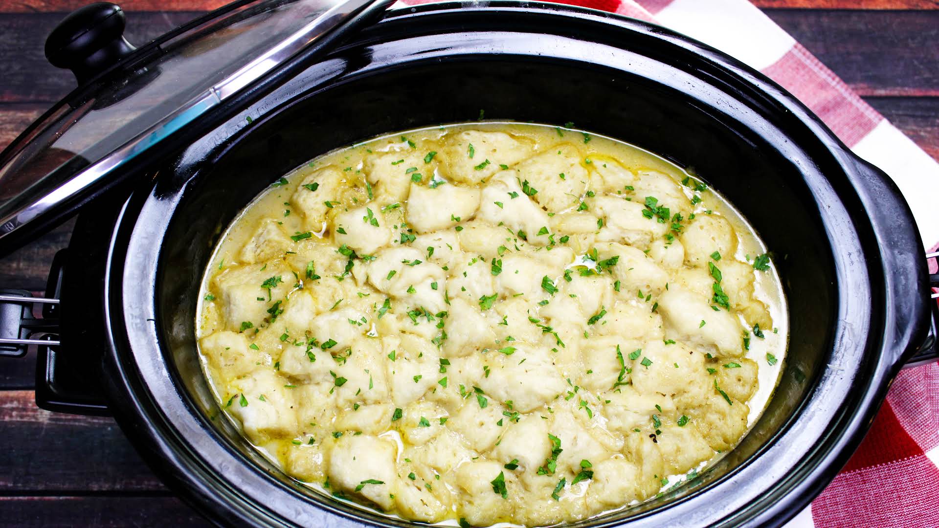 This Crock Pot Chicken And Dumplings Recipe Is Pure Comfort Food