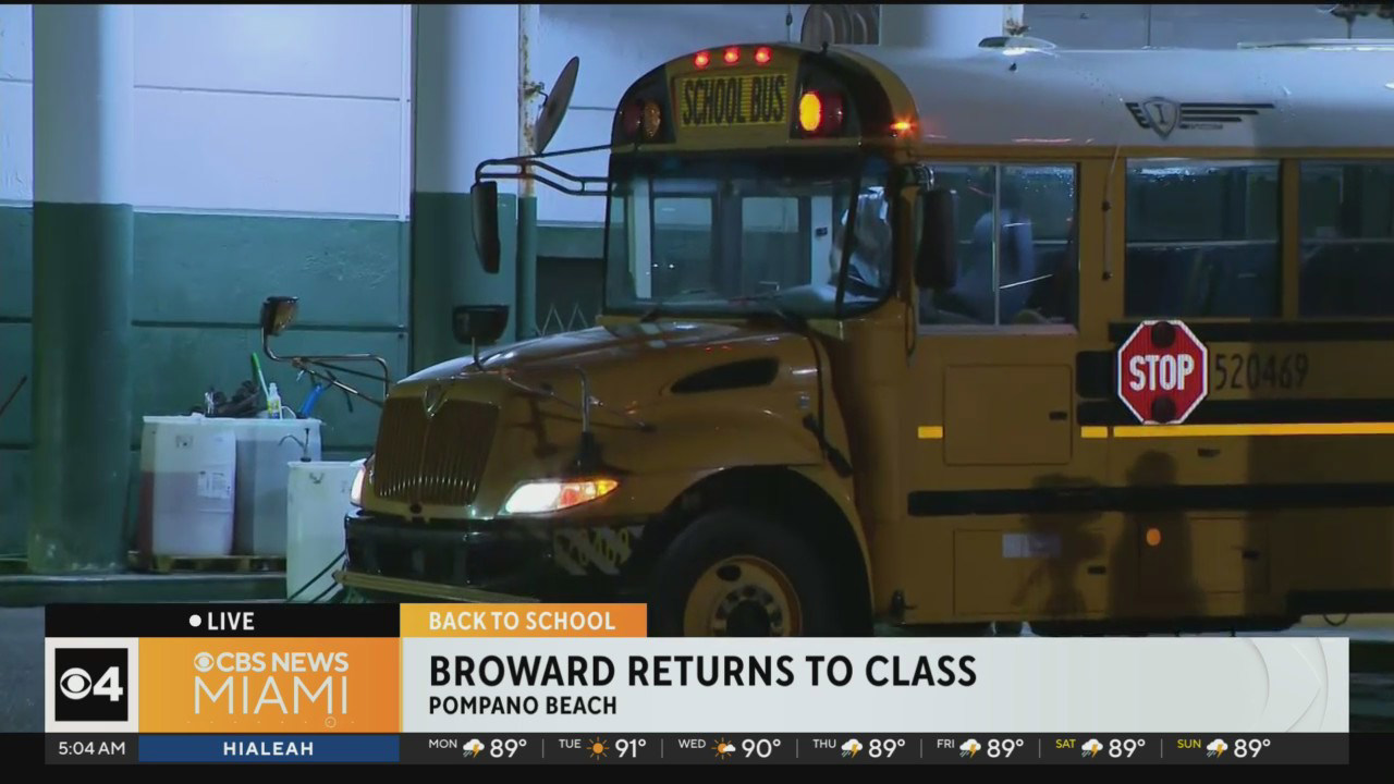 Thousands return to class on Broward's first day of school