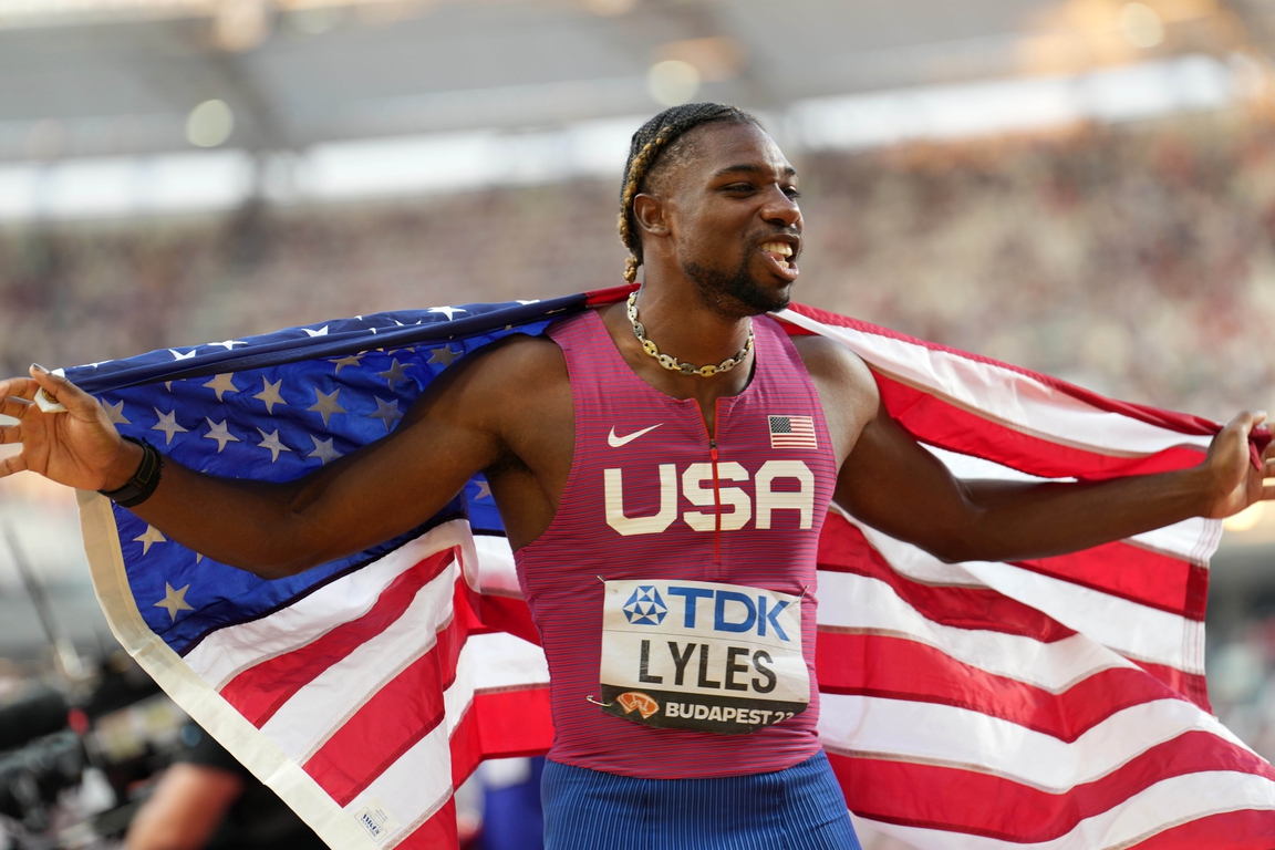 Noah Lyles Fastest Man in the World, wins 2023 100M title