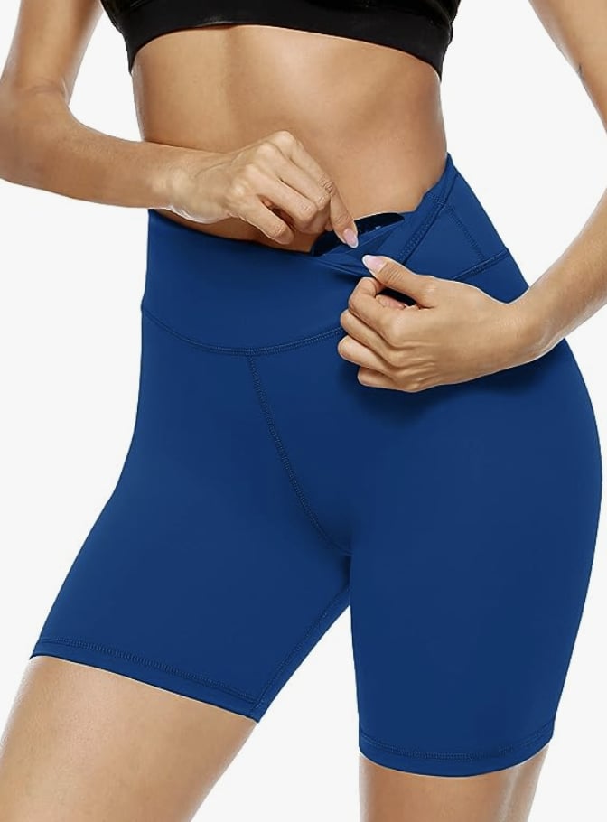<p><a href="https://www.amazon.com/Persit-Workout-Pockets-See-Through-Athletic/dp/B088CPV2X2">BUY NOW</a></p><p>$20</p><p><a href="https://www.amazon.com/Persit-Workout-Pockets-See-Through-Athletic/dp/B088CPV2X2" class="ga-track"><strong>Persit Women's High-Waist Bike Shorts</strong></a> ($20) </p> <p>These Amazon bike shorts are perfect for those who love patterns because there are several fun ones to choose from, such as camouflage, confetti, and more. Unlike other bike shorts, this particular pair also comes fitted with inside pockets which are handy for storing your credit card, license, keys - you name it.</p>