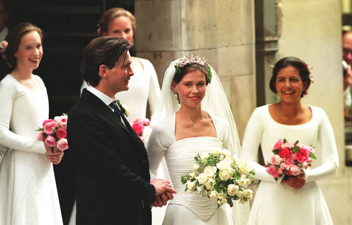 <p>Lady Sarah Chatto, a painter, is Princess Margaret's daughter. Sarah appears to have inherited her mother's fabulous tastes in fashion.</p> <p>For her 1994 wedding to Daniel Chatto, she wore the <a href="https://www.thecourtjeweller.com/2019/03/the-snowdon-floral-tiara.html" rel="noopener noreferrer">Snowdon Floral Tiara</a>, which was made from three different brooches belonging to Magaret. The wedding was the only time the brooches were publicly worn as a tiara.</p>