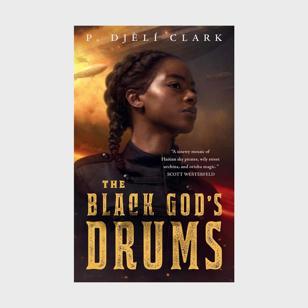 <p><strong>Release date:</strong> Aug. 21, 2018</p> <p>P. Djèlí Clark's Alex Award–winning <a href="https://www.amazon.com/Black-Gods-Drums-Dj%C3%A8l%C3%AD-Clark/dp/1250294711/" rel="noopener noreferrer"><em>The Black God's Drums</em></a> takes place in an alternate New Orleans caught in the middle of the Civil War. Creeper is a wall-scaling girl who longs to escape the city and catch a flight on the airship <em>Midnight Robbe. </em> She uses top-secret information about a Haitian scientist and a mysterious weapon called the Black God's Drums to secure a spot on the flight. But Creeper harbors her own secret: She carries the voice of Oya, an African orisha, in her head. Creeper, Oya and the airship's crew embark on a perilous mission to prevent the devastating weapon from destroying New Orleans. If you're looking for more <a href="https://www.rd.com/list/books-by-black-authors/" rel="noopener noreferrer">books by Black authors</a> to add to your shelves, definitely pick up a copy of this must-read novel.</p> <p class="listicle-page__cta-button-shop"><a class="shop-btn" href="https://www.amazon.com/Black-Gods-Drums-Dj%C3%A8l%C3%AD-Clark/dp/1250294711/">Shop Now</a></p>