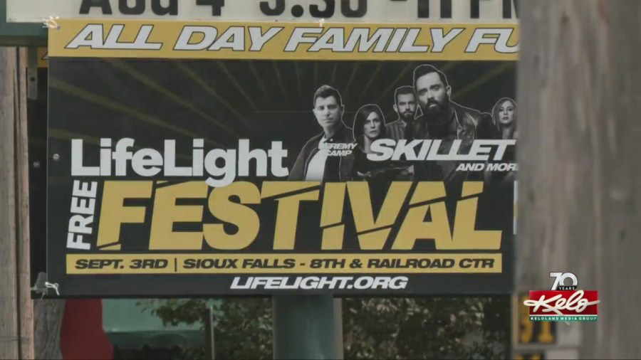 LifeLight returns with Sunday festival in downtown Sioux Falls