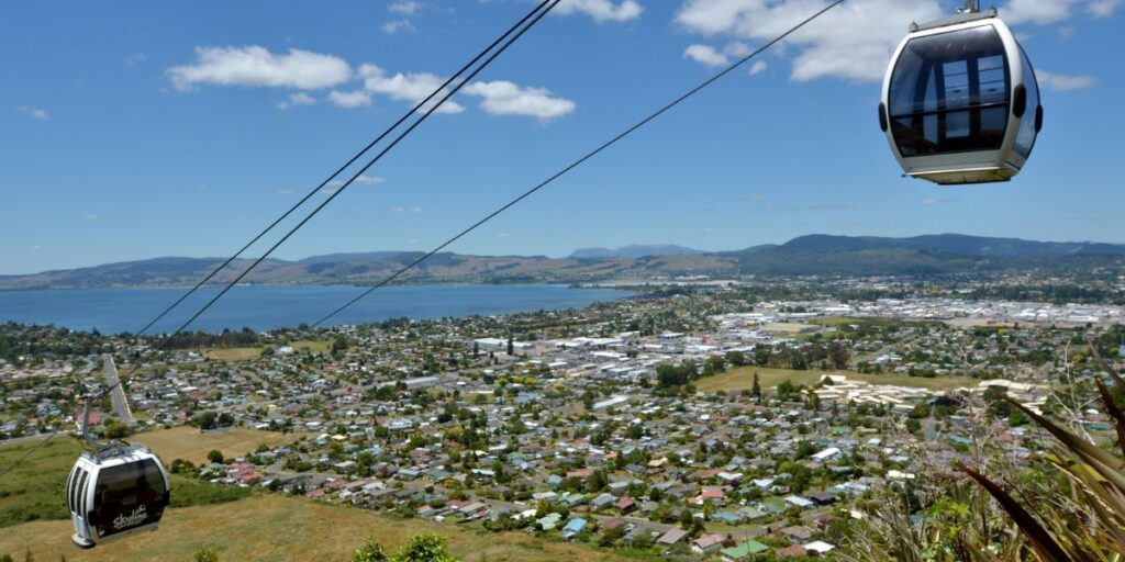 <p>One of the top destinations on New Zealand’s North Island is Rotorua, famous for its geothermal attractions and Māori culture.</p><p>Rotorua is a place like no other, with a town built around bubbling mud pits, steaming geothermal vents, and boiling lakes.</p><p>In Rotorua, you can visit geothermal sites like the Wai-o-Tapu Thermal Wonderland and Te Puia or soak in a relaxing <a href="https://weekendpath.com/6-awesome-free-and-low-cost-hot-springs-around-taupo-and-rotorua/" rel="noreferrer noopener">natural hot spring</a>.</p><p>One of the best things to do in Rotorua is to learn about Māori culture at a <a href="https://viator.tp.st/g2Ksuu9J" rel="noreferrer noopener nofollow sponsored">Māori cultural experience</a>, which involves a haka performance and traditional hāngī meal.</p>