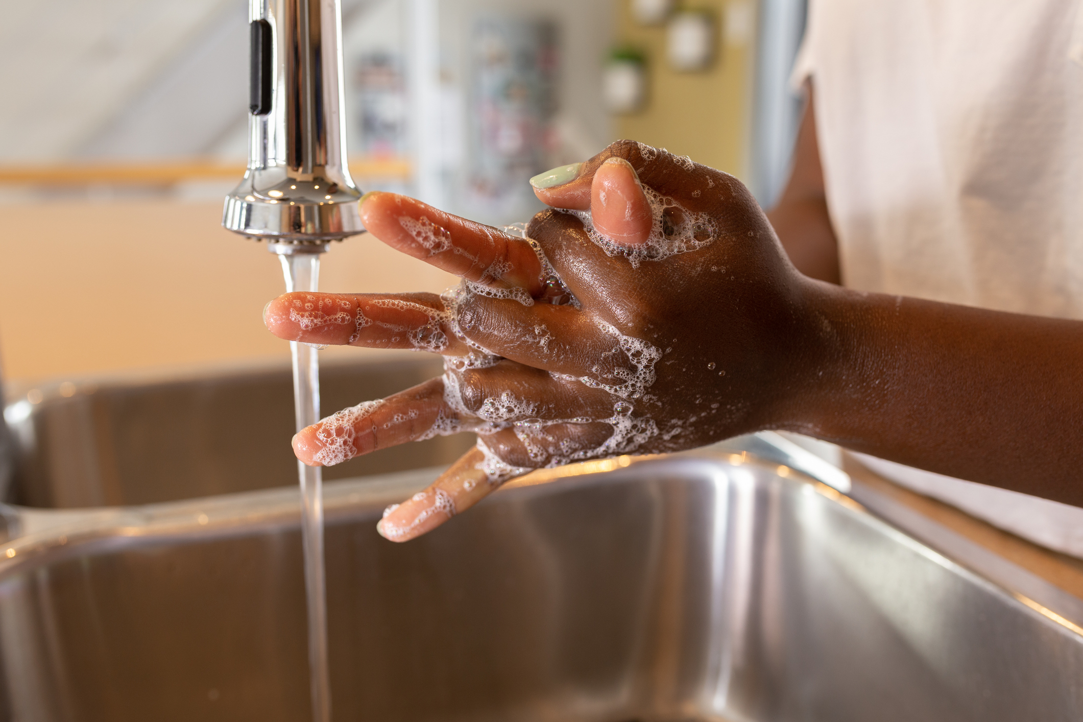 <p>"Kids are excited to be back at school and now they are back indoors in enclosed spaces near many children and adults," says Parikh.</p> <p>Kids, teachers, and parents should be more diligent about hand washing than ever before. "Hand hygiene and other hygiene measures, such as sneezing into the elbow and social distancing, which if not done well, can lead to more spread of infections," are crucial according to Parikh, especially as we continue to deal with new and/or different strains of COVID-19, the flu, and other highly contagious illnesses.</p>