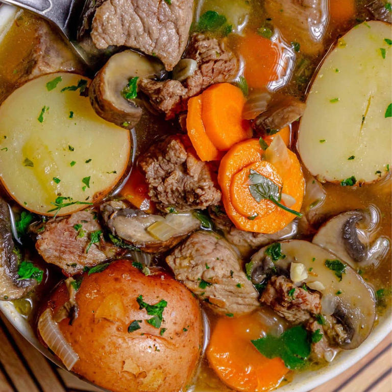 Steak And Potato Beer Stew