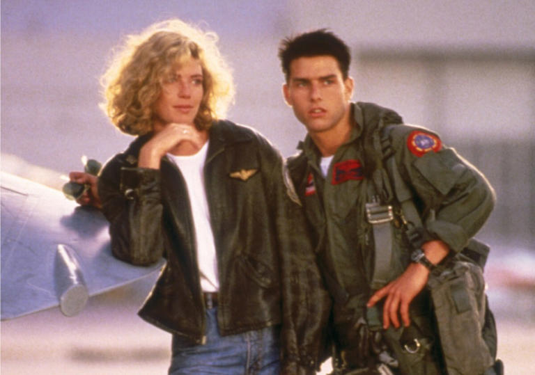 Kelly McGillis and Tom Cruise | CBS via Getty Images