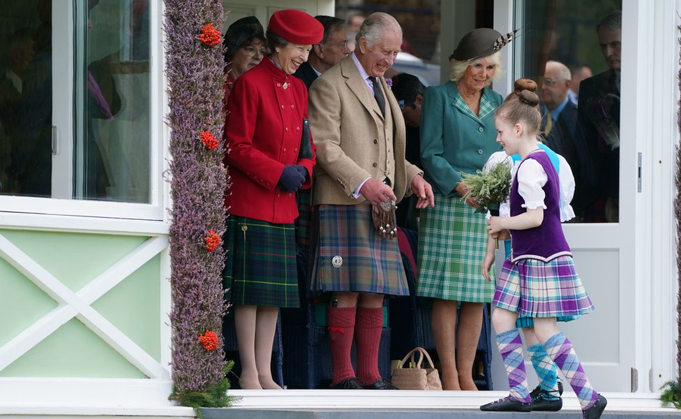 His Majesty dons 'King Charles III Tartan' at Highland Gathering