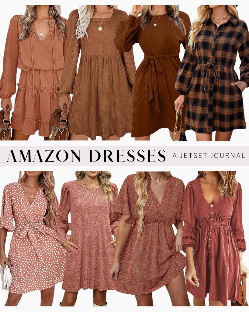 The Best Amazon Dresses to Get for Fall