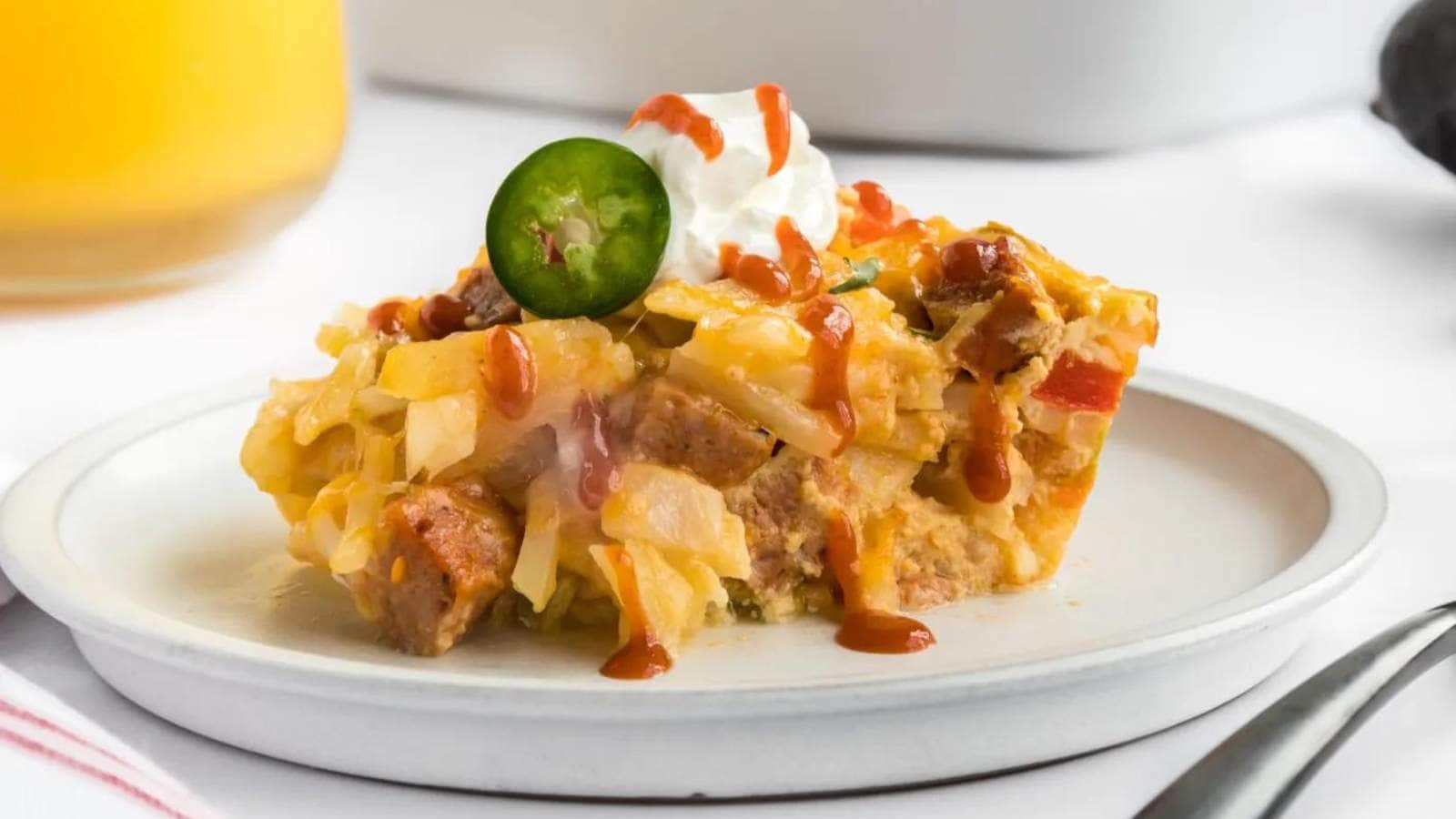 <p>Looking for an easy, filling, and flavorful breakfast to start your day with? Look no further than this Southwest Breakfast Casserole. Make it ahead of time or whip it together first thing in the morning- either way, it’s going to be delicious!</p><p><strong>Get the Recipe: <a href="https://cinnamonandsageco.com/southwest-breakfast-casserole/" rel="noreferrer noopener">Southwest Breakfast Casserole</a></strong></p><p><strong>More Delicious Comfort Food Recipes Perfect For Fall</strong></p><ul> <li><a href="https://cheerfulcook.com/honey-roasted-sweet-potatoes/">Honey Roasted Sweet Potatoes</a></li> <li><a href="https://cheerfulcook.com/spaetzle/">German Spaetzle</a></li> </ul>