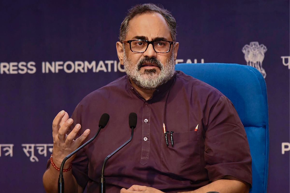 rajeev chandrasekhar clarifies govt's ai stance, labels advisory an 'insurance policy' for companies