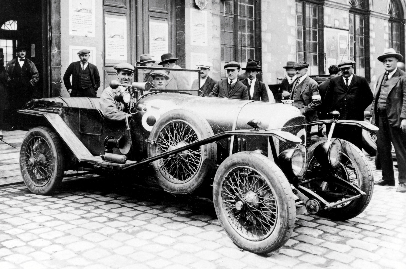 <p><span>Bentley took part in the inaugural <strong>Le Mans 24 Hours </strong>in 1923; it was rewarded with a fifth place. But the following year Bentley took gold, thanks to the efforts of <strong>Frank Clement </strong>and <strong>John Duff </strong>(pictured here); the winning car was Duff's own 3-Litre. Further Le Mans victories followed, with four consecutive wins between 1927 and 1930. It would then be another <strong>73 years </strong>before Bentley won again at Le Mans.</span></p>